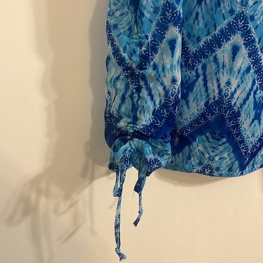 Sister Women CoverUp Size L blue and white - Picture 5 of 6